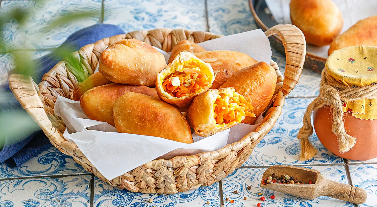 Рецепт жареных пирожков, приготовленных на простокваше