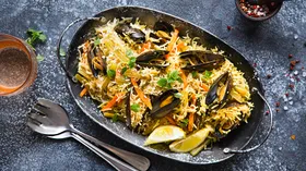 Рецепты с чесноком, вином и рисом