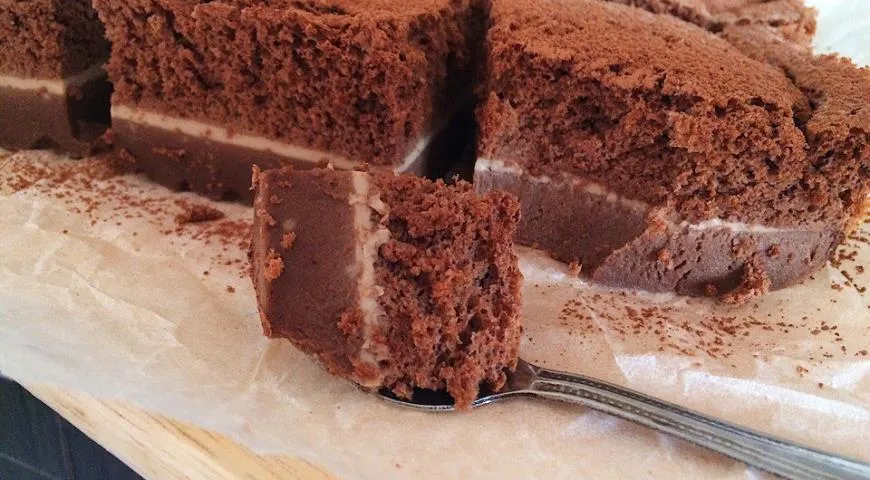 Как приготовить шоколадный Magic Cake