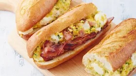 Рецепты с молочной продукцией, сырами и багетом
