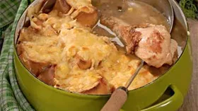 Рецепты с чесноком, луком пореем и птицей
