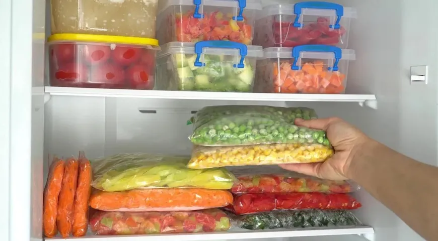 Качественные замороженные овощи должны быть рассыпчатыми