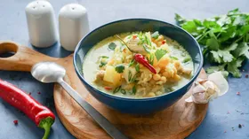 Рецепты с чесноком, кориандром и молоком растительным