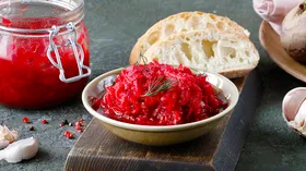 Икра овощная с приправами