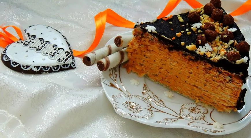 Готовим торт вафельный ко Дню рождения журнала "Гастрономъ"