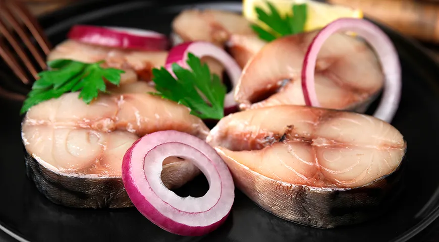 Скумбрия пряного посола
