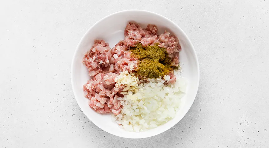 Хинкали с курицей