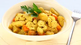 Рецепты с приправами, курятиной и цветной капустой