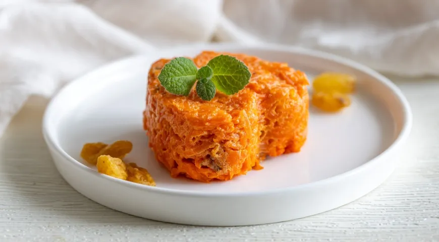 Морковная запеканка в духовке