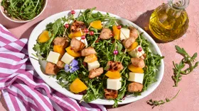 Канапе с курицей на шпажках