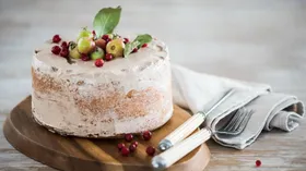 Рецепты с мукой пшеничной, ягодами и сгущеным молоком