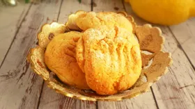 Творожно-лимонное печенье