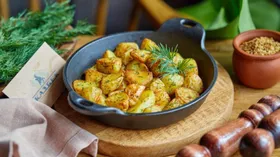 Рецепты с маслом растительным, картофелем и укропом