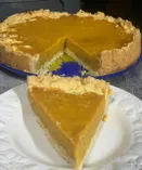 Тыквенный пирог со сгущёнкой