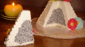 Творожная пасха с маком