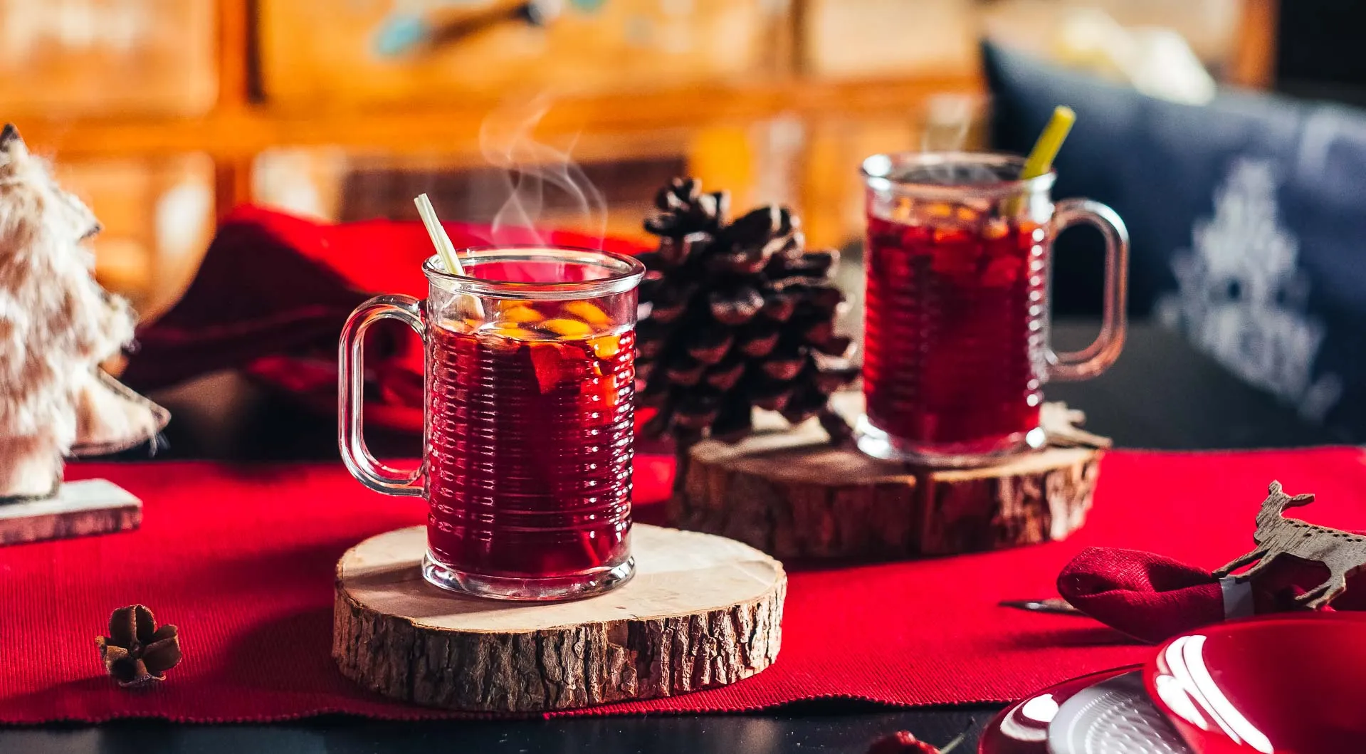 Глинтвейн с мандаринами и лемонграссом, рецепт