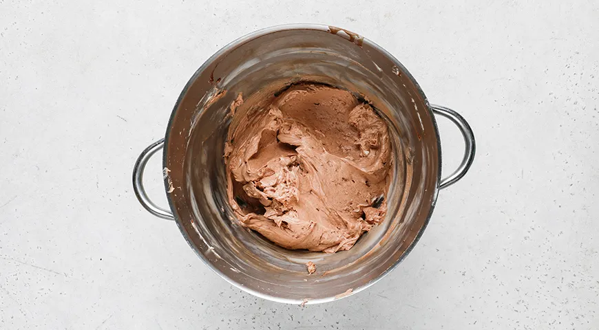 Шоколадный заварной крем