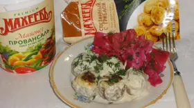 Рецепты с кисломолочными продуктами, мясом и майонезом