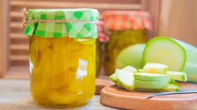 Маринованные кабачки с медом