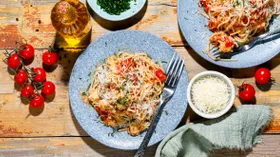 Рецепты с томатом и пармезаном