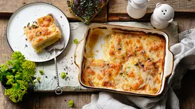 Рецепты с овощами, мускатным орехом и сыром Моцарелла