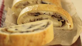 Рецепты с сырами, яйцом и шампиньонами