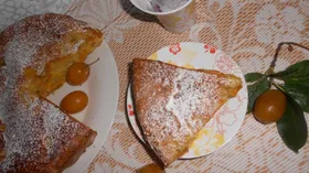 Рецепты с кисломолочными продуктами, мукой пшеничной и сливами