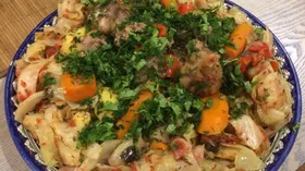 Рецепты узбекской кухни с кинзой и картофелем