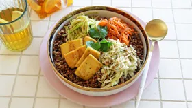 Рецепты с кинзой и сыром Тофу