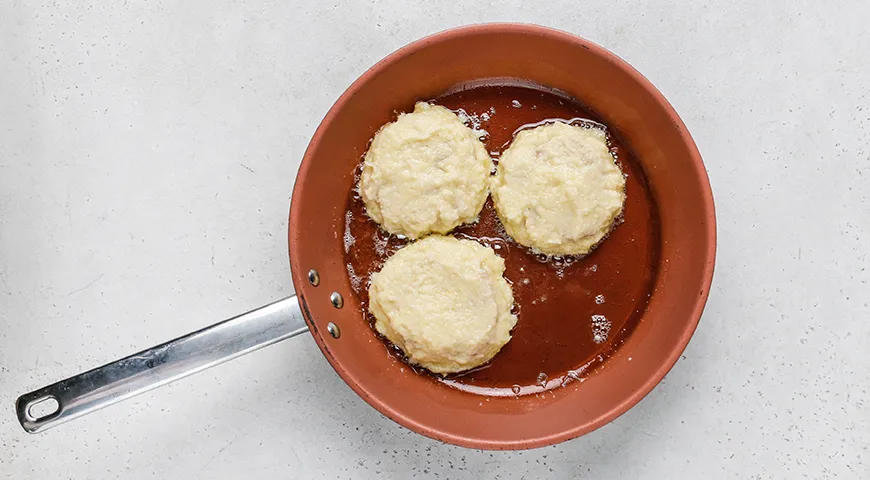 Картофельные драники с куриным фаршем