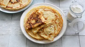 Классические блины на воде