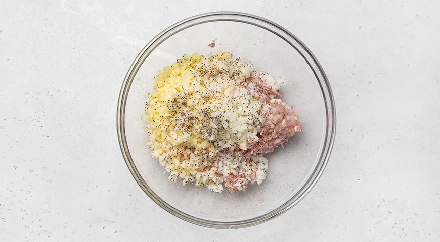 Треугольники с курицей и картошкой (эчпочмаки)