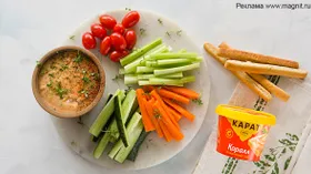 Рецепты с мукой пшеничной, соусами и черри