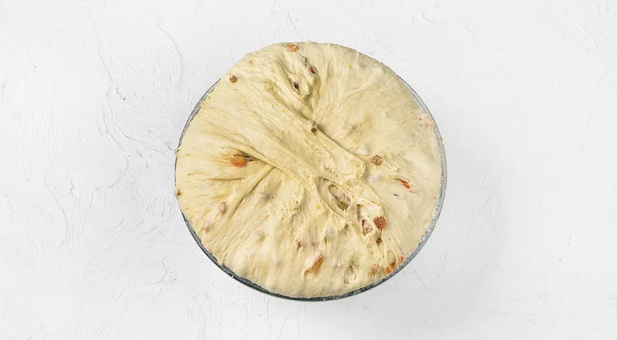 Кулич с картошкой