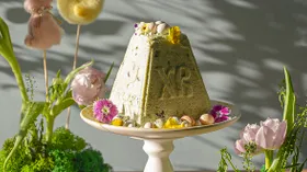 Муссовая фисташковая пасха