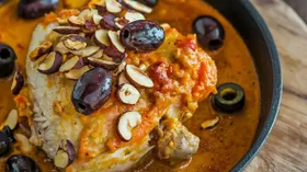 Курица с шафраном