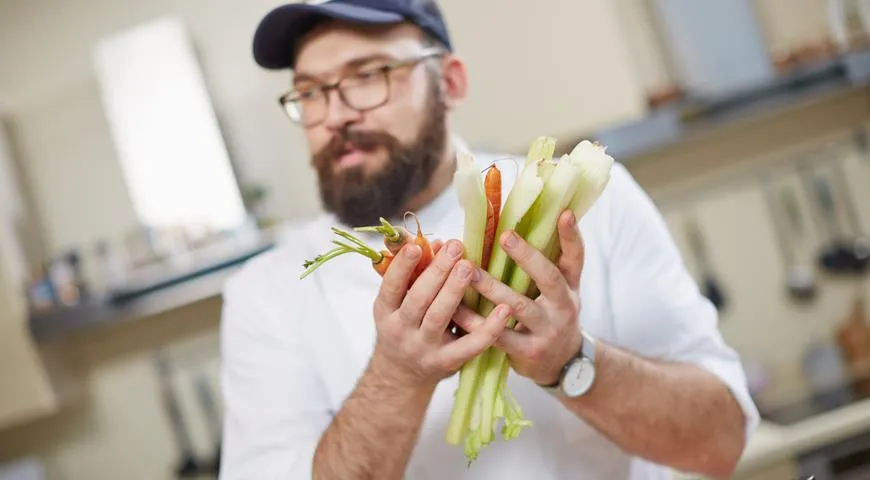 Мурад Калаев и мясо, тушенное в пиве