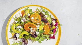 Рецепты с салатом и апельсином