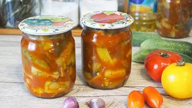 Рецепты с чесноком, паприкой и огурцом