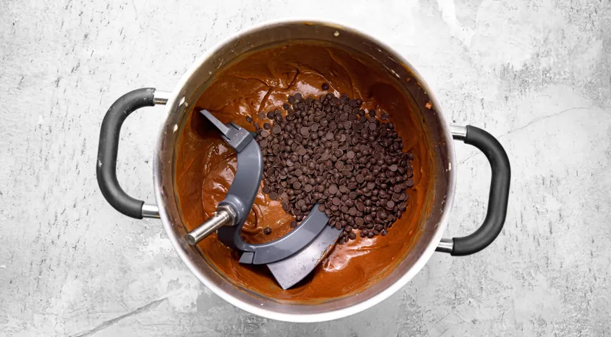 Шоколадные кексы в силиконовых формочках