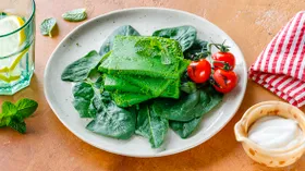 Рецепты с кисломолочными продуктами, шпинатом и яйцом куриным