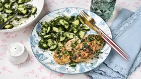 Куриные котлеты, тушенные в молоке