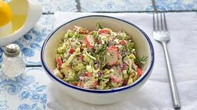 Рецепты с крабами и сельдереем