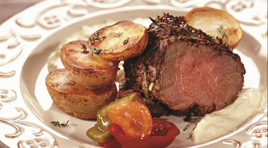 Телятина в сливочном соусе