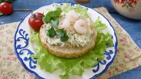 Рецепты с овощами, сливочным маслом и креветками
