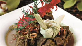 Рецепты с чесноком, мясом и молоком