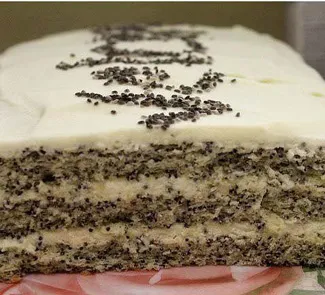 Маковый торт - пошаговый рецепт с фото
