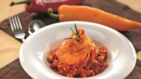 Рецепты с алкоголем, соусами и пастой