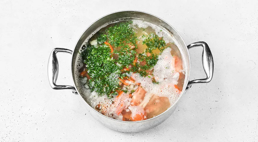 Уха из камбалы