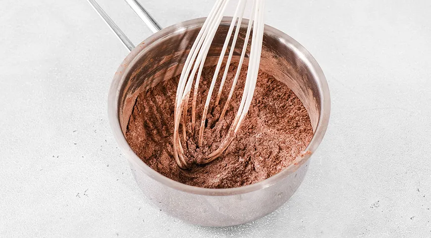 Постная шоколадная глазурь